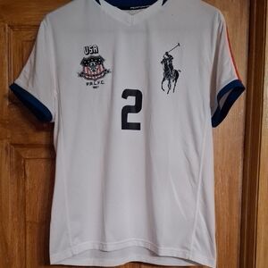 Polo Ralph Lauren Performance Shirt in White and Black